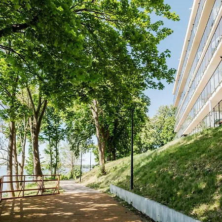 Apartmán Viridian Z Widokiem Na Jezioro, Tarasem I Parkingiem Zegrze